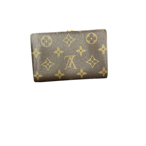Louis Vuitton Brown Monogram Wallet With Kisslock - Picture 2 of 5